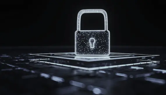 Net Shield security padlock